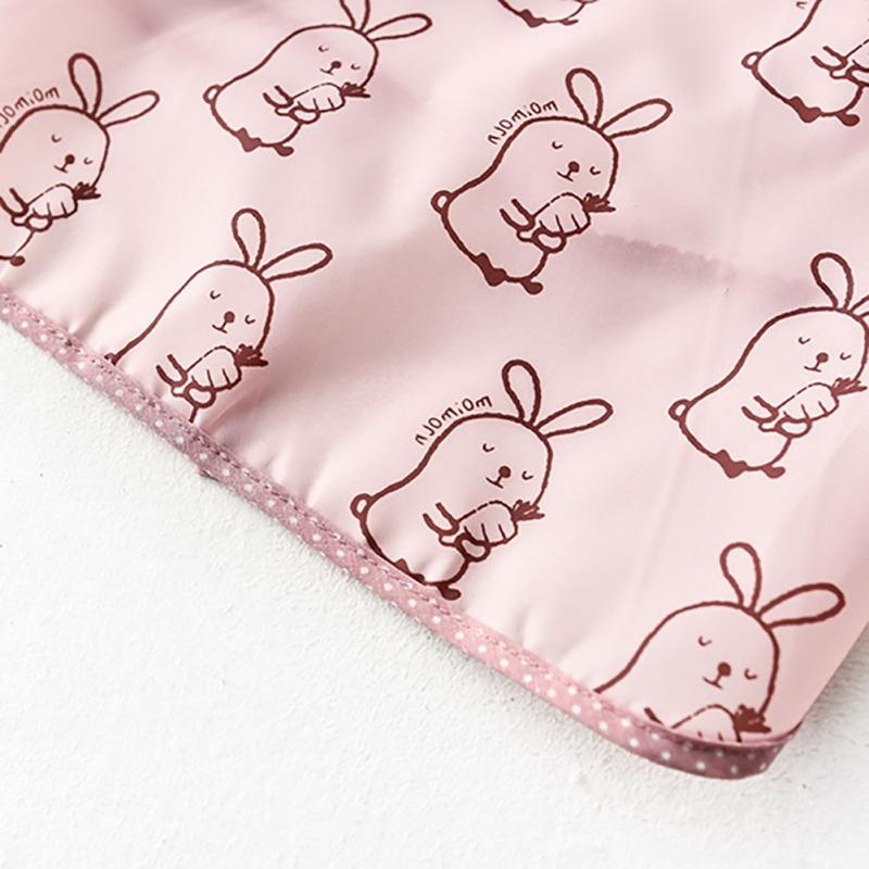 Infant Toddler Baby Unisex Cute Waterproof Long Sleeve Feeding Accessories Bib Burp