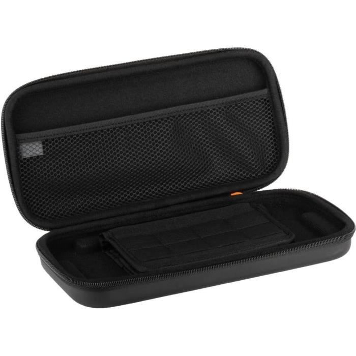 Housse De Protection Et Transport - KONIX - Naruto Shippuden Nintendo Switch 2 - Rangement Accessoires - Motif Naruto - Blanc