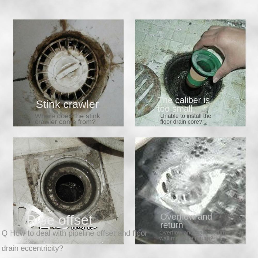 Устойчивость к коррозии Сливной сердечник для пола Уплотнительное кольцо Сливной фильтр Бытовой