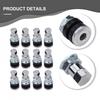 Tire Valve Stems 12pcs High Quality Aluminum Metal