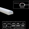 Силиконовая самоклеящаяся уплотнительная лента D-образной формы - Термостойкая