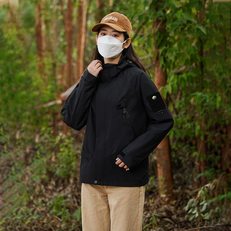 Новая куртка для активного отдыха в горном стиле на весну и осень для мужчин и женщин, однослойная куртка, ветрозащитная и водонепроницаемая куртка для альпинизма