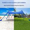 OEING Lycra Beach Sunshade Canopy Tent