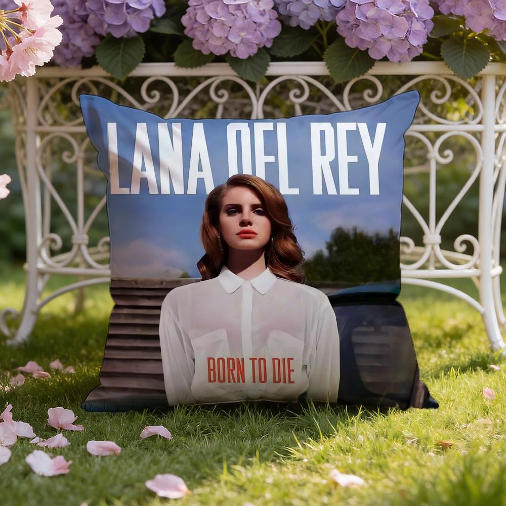 Чехол на подушку Lana Del Rey для дома и автомобиля, двухсторонний: Двусторонняя конструкция для максимального комфорта