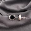 Black Onyx 925 Solid Sterling Silver Earrings, Handmade Gemstone Jewelry Earrings For Memorial Day