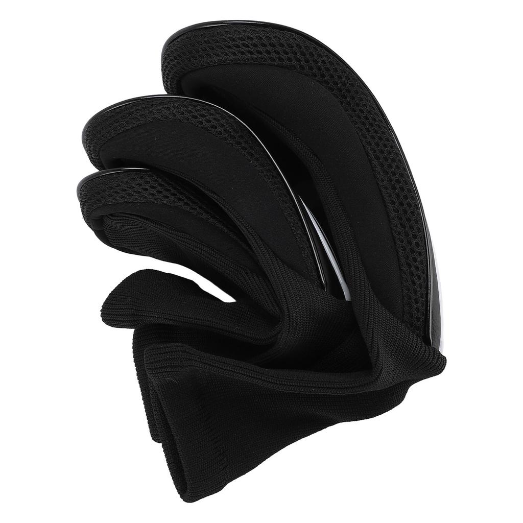 3 шт. Чехол для головки клюшки со сменными номерными табличками, длинная горловина, устойчивый к царапинам, дышащий ПУ чехол для головки клюшки