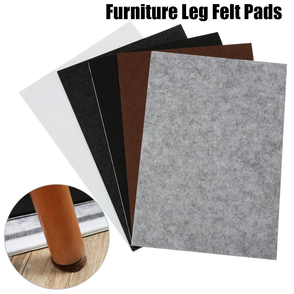 Chair Fittings Table Sofa Anti-slip Mat Furniture Leg Felt Pads Floor Protector Anti Noisy