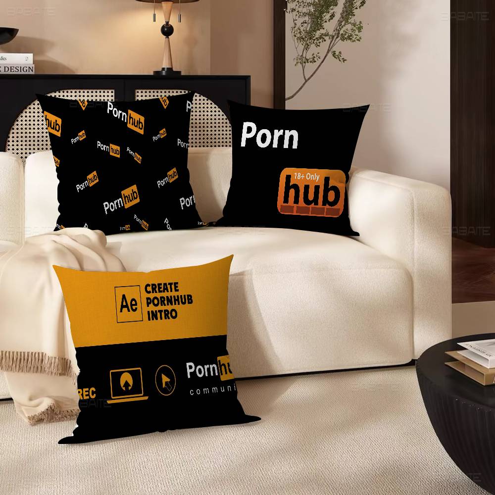 Porn hub Front Pillowcase toon Gift Cushion Cover Bedroom Home Sofa Chair Seat Decor pillow case