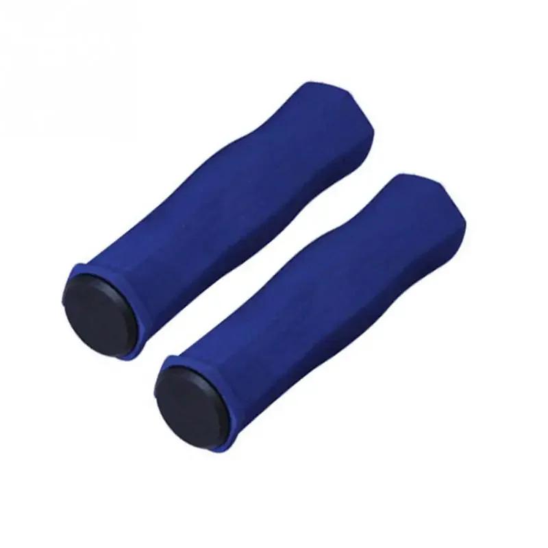 2 шт. пенопластовая силиконовая губка велосипедный руль ручка переключения передач горный велосипед высокая плотность сверхлегкая ручка противоскользящие детали велосипеда