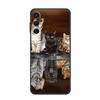 For Samsung A24 Cases A14 A24 A54 A34 5G Lovely Painted Cat Soft TPU Silicon Cover For Samsung Galaxy A54 5G Cover A 24 Bag