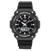 G-Shock Аналогово-цифровые часы с полимерным ремешком, черный циферблат, солнечная батарея AQ-S820W-1AV 100 м Мужские часы
