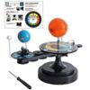 TJQ Three Celestial Solar System Astronomical Educational Toys Dial Stickers Orbital Solar System Moon Spheres, Globes, Children's Globes, Models,