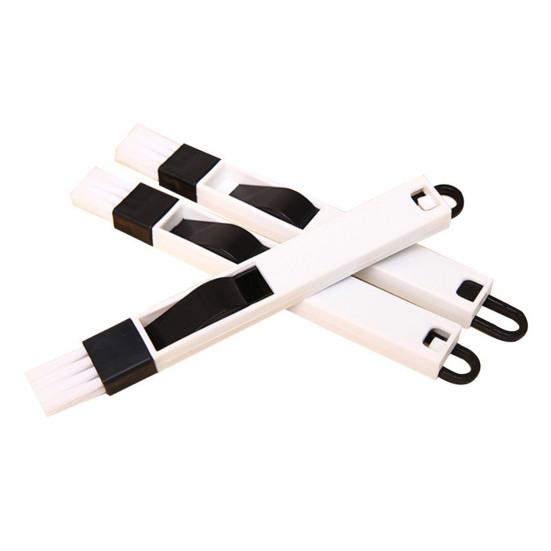 Набор щеток для чистки оконных направляющих Yousheng Ручные щетки для чистки оконных пазов Двусторонняя конструкция Сменная губка для чистки