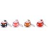 Three-dimensional Phone Accessory Cartoon Key Ring Car Keyring Lucky Cat Keychain Bag Pendant