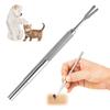 Pet Stainless Steel Tick Clip Pet Dog Tick Fork Repellent Tool Insect Remover Dog Cleaning Tool GPJYP300