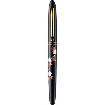 Kuretake Brush Fountain Makie Branch Cherry Black Pen, Кисть, Monogatari, Blossom, Черный, Корпус, DU180-215