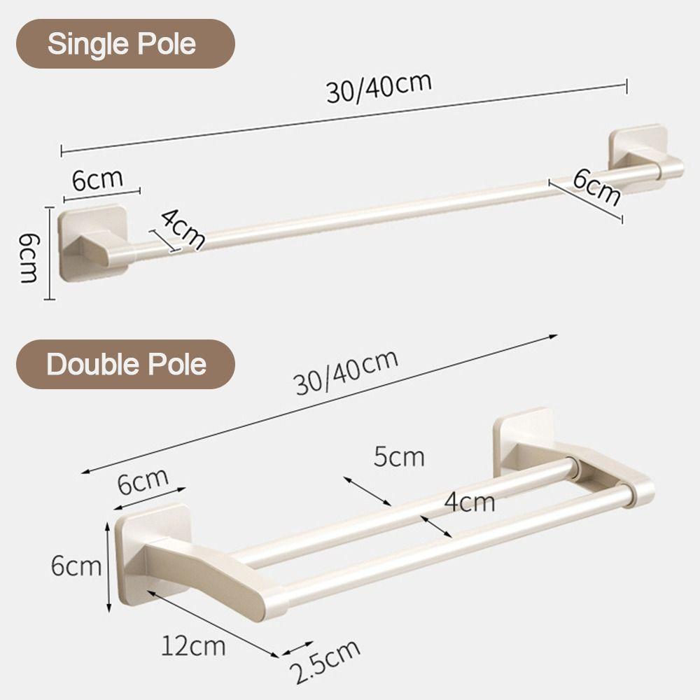 Настенная вешалка для полотенец 30 см/40 см, вешалка для хранения полотенец, держатель для полотенец высшего качества