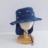 Cartoon Print Children Quick-drying Hat Thin Sunscreen Caps New Children Bucket Hat  Children Use