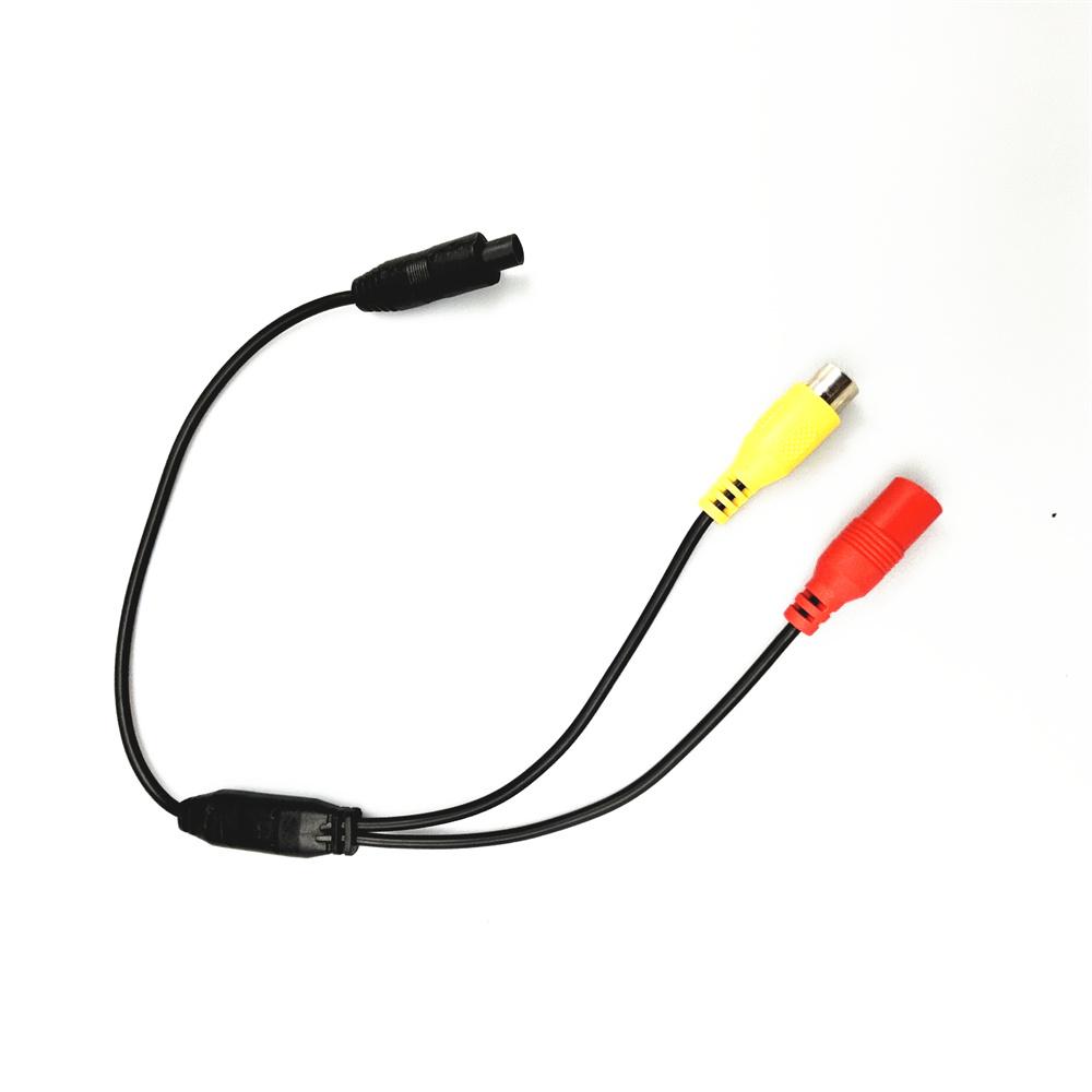 4-Pin to AV Down-Voltage Wire Harness 12V to 3.3V for Camera
