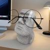 Character Resin Glasses Shelf Organizer For Desk Decor Home Office Use