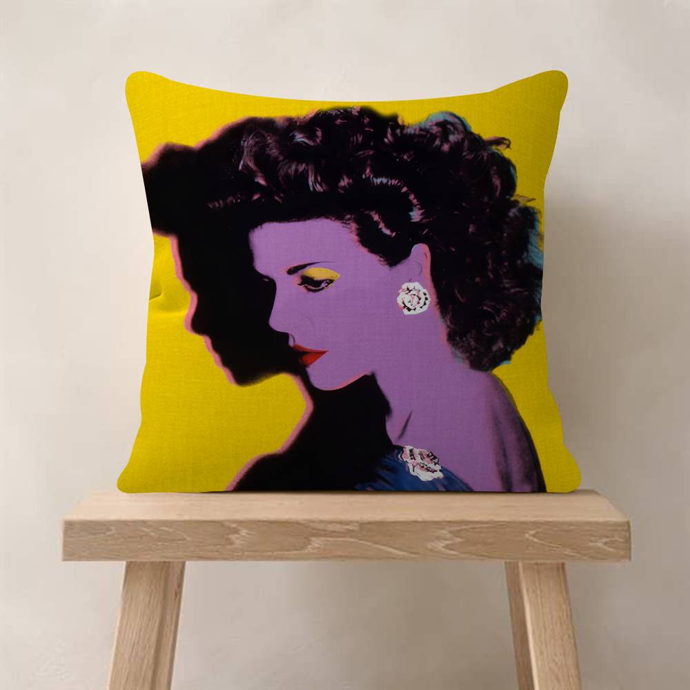 AAndy WWarhol Art Cushion Cover Car Throw Pillow Case For Sofa Car Christmas Gift
