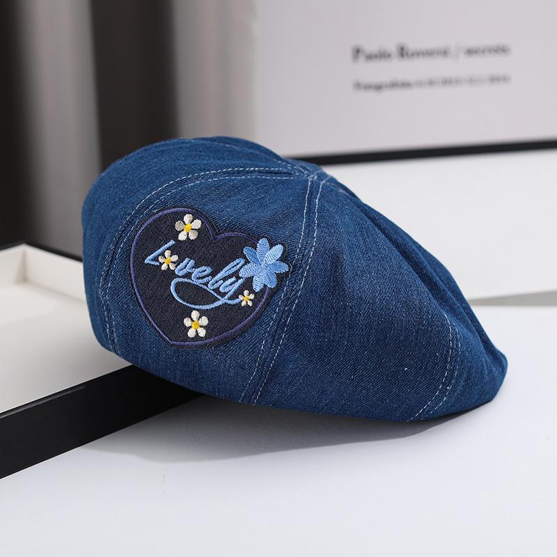 Милая и симпатичная шляпа женская 2024 новый ковбойский берет женский универсальный для лица маленький большой окружности головы восьмиугольная шляпа лето