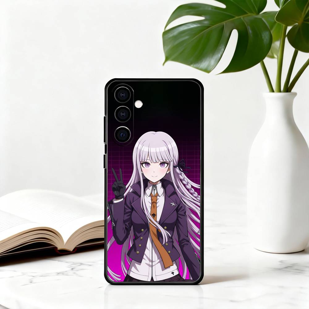 D-Danganronpa K-Kyoko K-Kirigiri-DKK Phone Case For Samsung Galaxy A73,A72,A71,A70,A53,A52,A51,Soft Silicone Black Cover