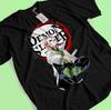 Demon Slayer Shirt Tanjiro Tshirt Zenitsu T-Shirt Muzan Doma Tee Inosuke Nezuko