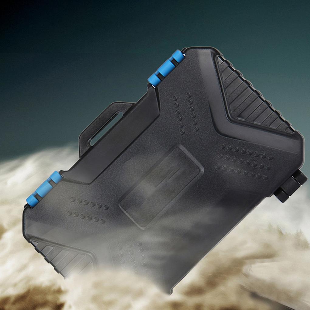 Memory Card Case 4CF + 8SD + 9TF + 1Card PIN + 1Standard SIM + 2Micro-SIM + 2Nano-SIM Phone Card Storage Box