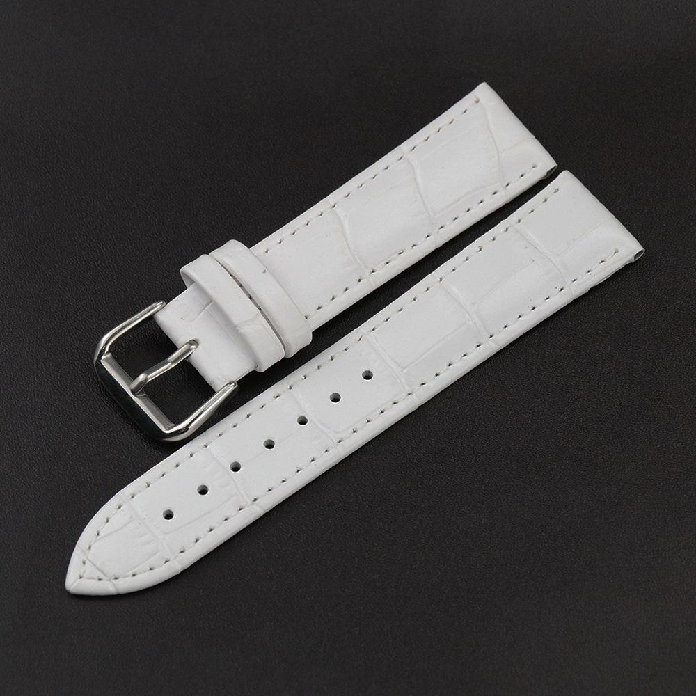Watch Band Genuine Leather Straps 12mm/14mm/16mm/18mm/20mm/22mm/24mm Watch Accessories High Quality Colors Watchbands