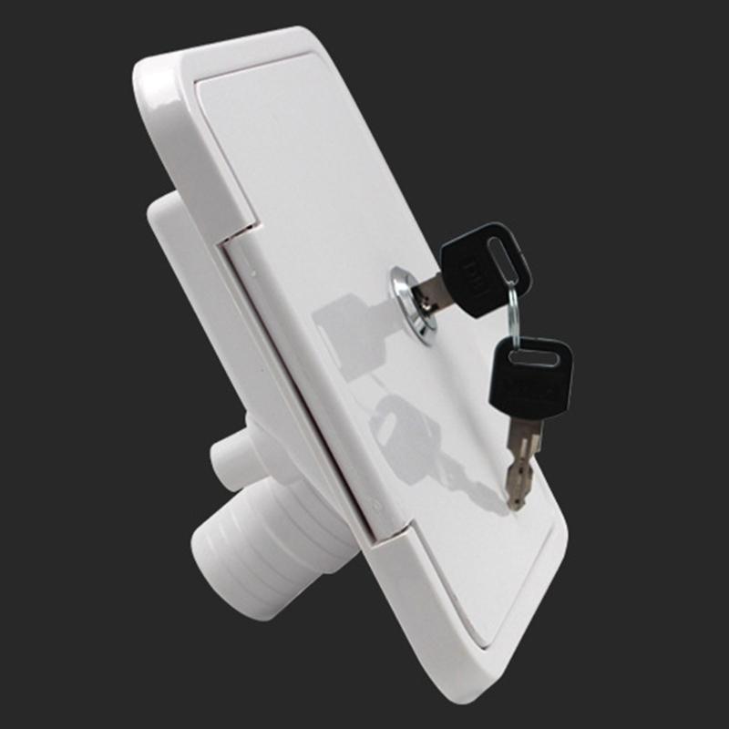 Square Water Inlet-Valve-Gravity for Hatch Cover for Tank Filling-Port with Keys
