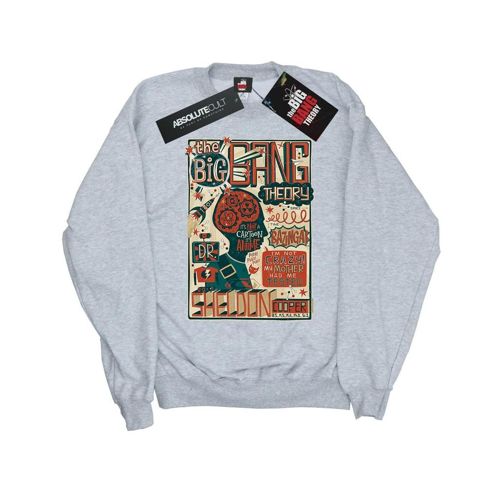 Big Bang Theory Girls Infographic Poster Sweatshirt