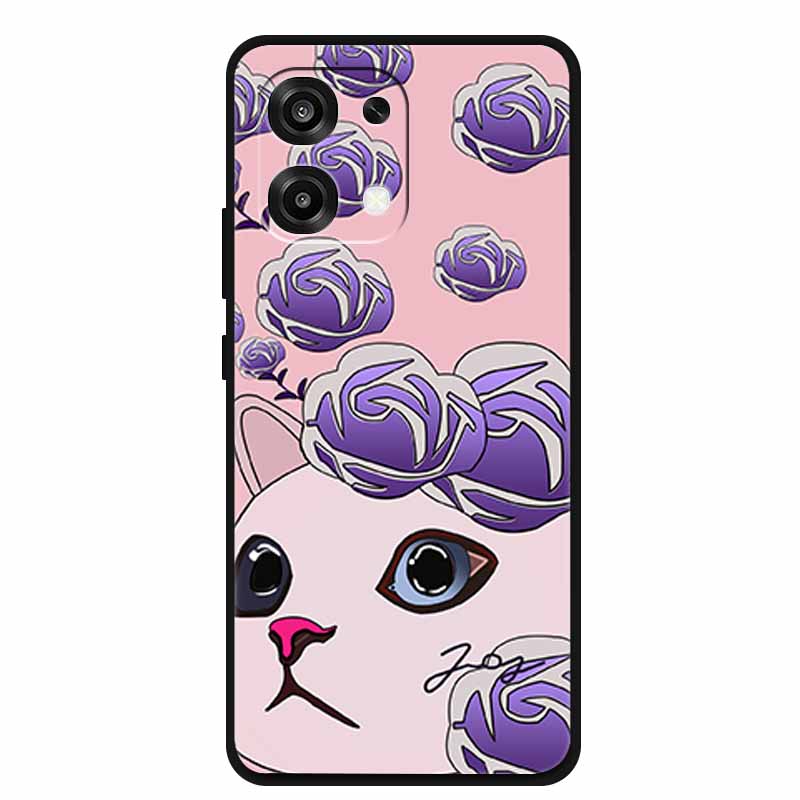 For OPPO A6 Pro 4G 5G 3D Flower Case F31 Soft TPU Bumper Protector Relief Emboss Silicone Phone Cover for F 31 A 6 Fundas Coque