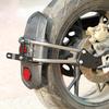 Motorcycle Mudguard Rear Mudflap Replace Parts Easy Installation Black Decoration Protector Guard