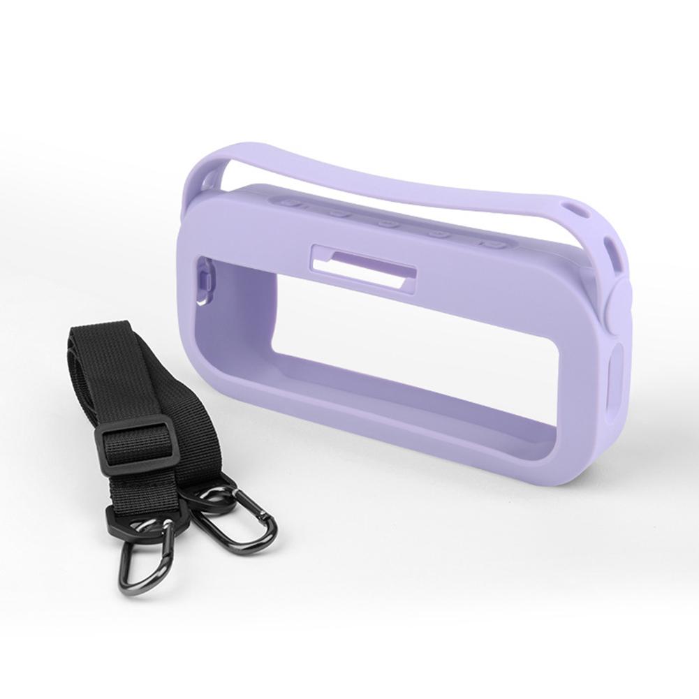 Силиконовый чехол-накладка с ручкой и плечевым ремнем Мягкий силиконовый чехол Защитный чехол-рукав Чехол для динамика для Bose SoundLink Flex