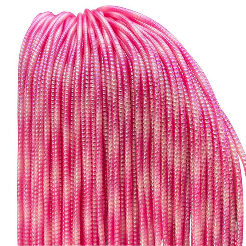 Защитный чехол для кабеля для зарядки Rainbow Laser длиной 1,4 м/1,6 м — чехол для обмотки кабеля мобильного зарядного устройства