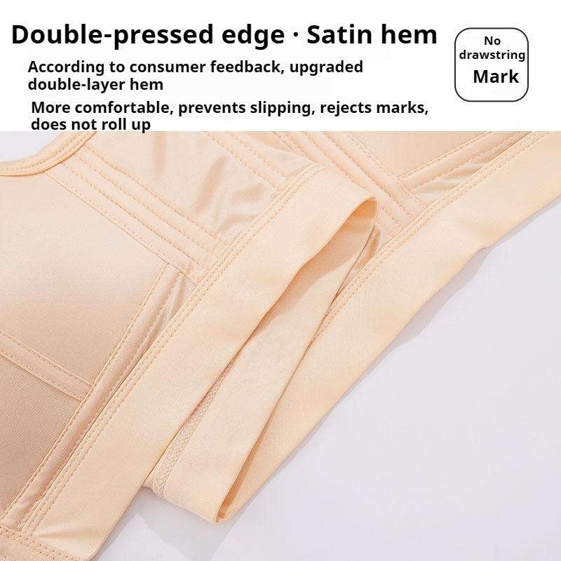 Wire-free Bra for Women Slimming Down Breasts and Reducing Side Breasts Thin Adjustable Push-up Bra Anti-sagging Bra