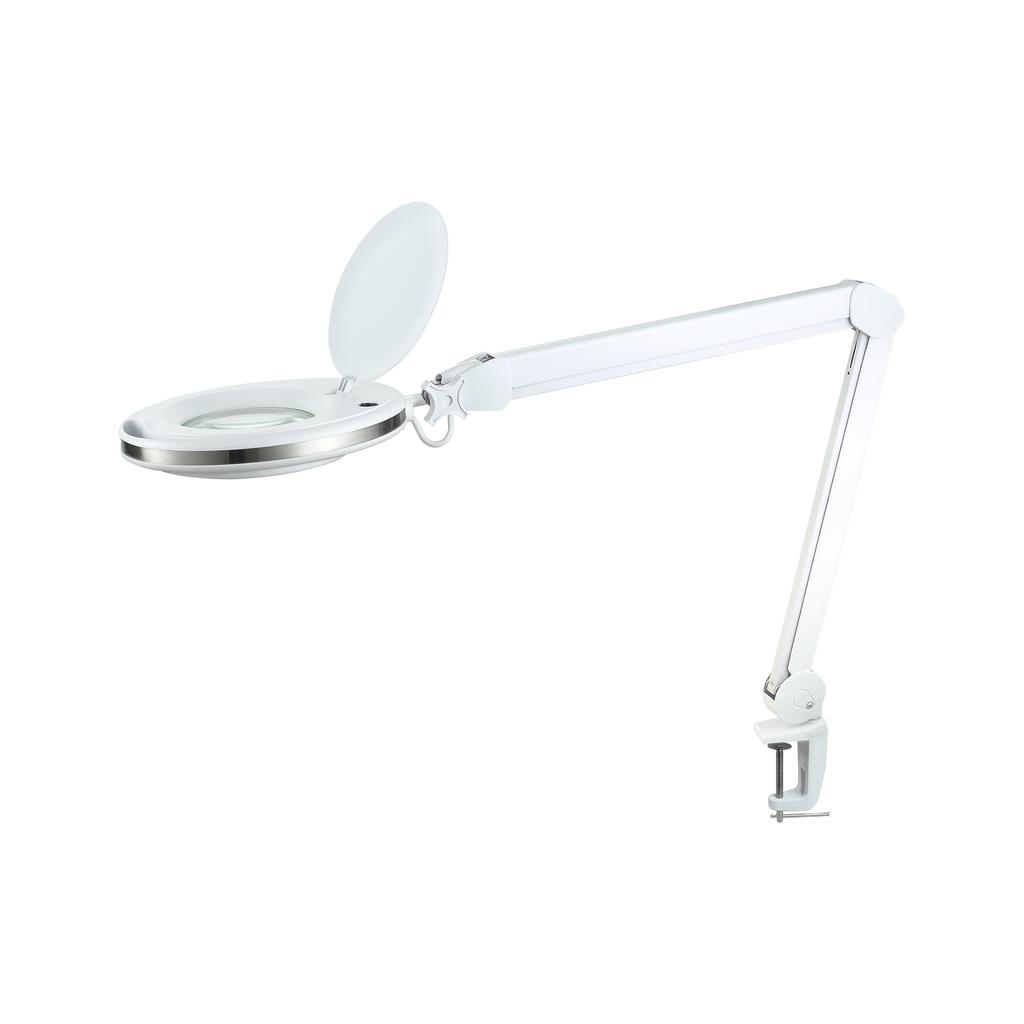 Workshop Lamp With Cosmetic Magnifying Glass 60X Led 5Dpi 10W 6500K Adjustable Rebel
