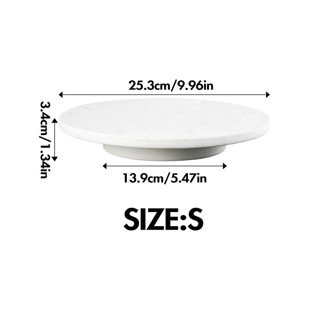 11-дюймовый нескользящий цветной пластиковый поворотный столик для торта для самостоятельной выпечки и украшения