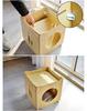 Yue Shang Multi-Function Cat Bed: Hammock, Climbing Frame, Tree, and Enclosed Box with Mat