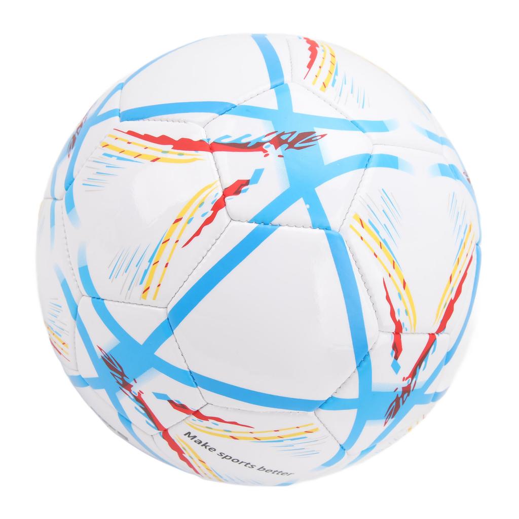 Adult Size 5 Soccer Ball PVC Soccer Ball Wear Resistant Explosion Proof Football for Game Training Practice Youth Adult