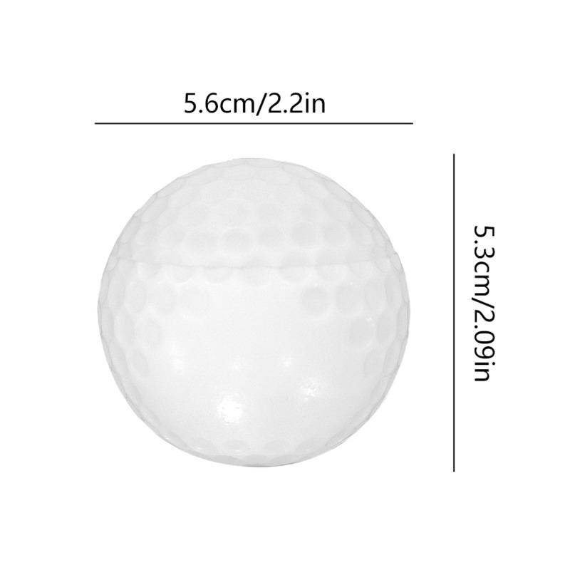 1/3 шт., стопка в форме мяча для гольфа с крышкой, классная стопка в форме мяча для гольфа, пластик, идеальный подарок для любителей гольфа - новинка
