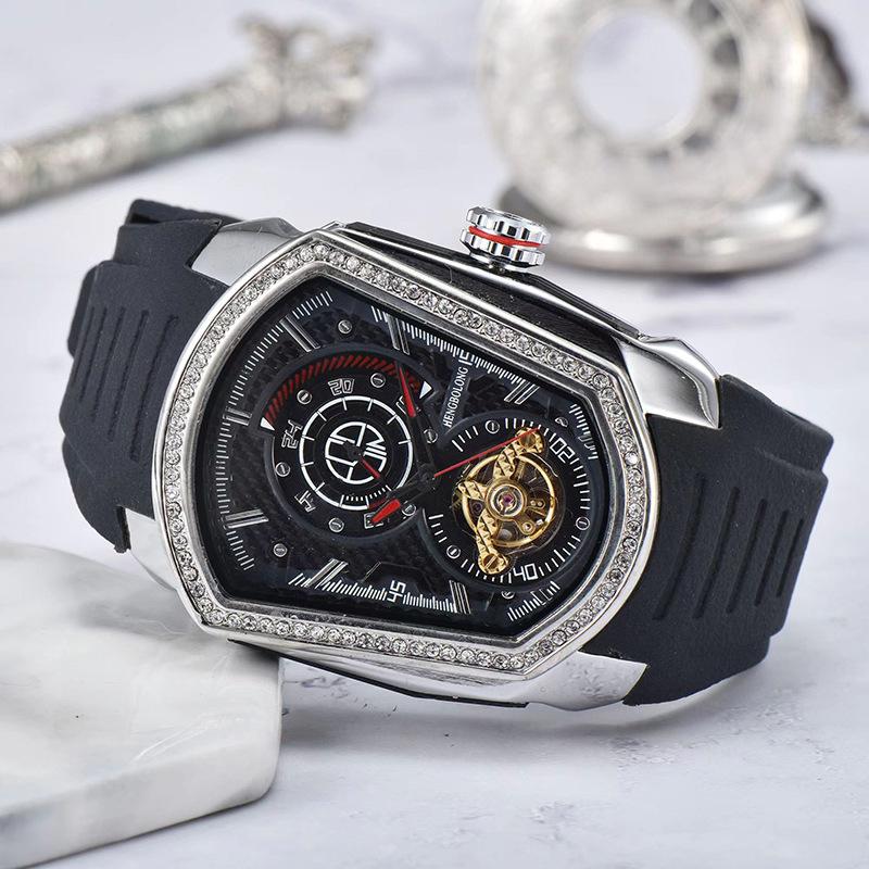 Blade Warrior механические мужские часы с турбийоном механические часы