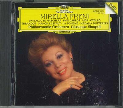 CD МИРЕLLA FELLI - Верди/Пуччини/Френи/Синополи POCG1373 POLY DOR Япония Классика Б/У