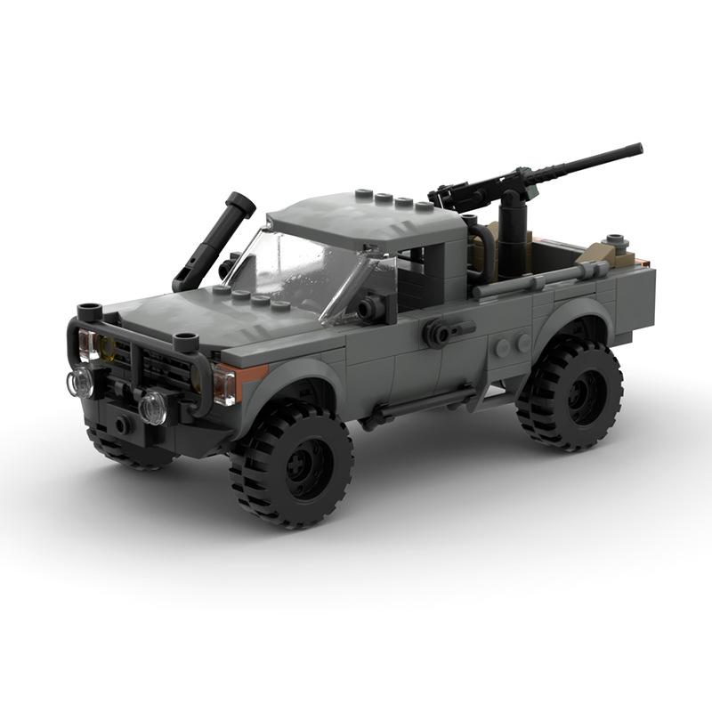 Технический SWAT Военная Колесница Автомобиль Грузовик Модель Строительные Блоки Наборы Игрушки для Детей Детские Подарки Игрушечные Кирпичики Автомобиль