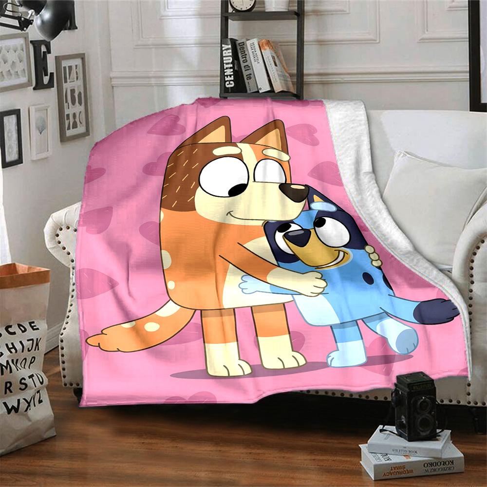 1pc B-Blucy Blanket, Gift, for Men and Women, Soft Blanket, Good for Sofa Bed Couch Travel, Lightweight Flannel Blanket