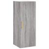 VidaXL Armoire murale sonoma gris 34,5x34x90 cm 828850