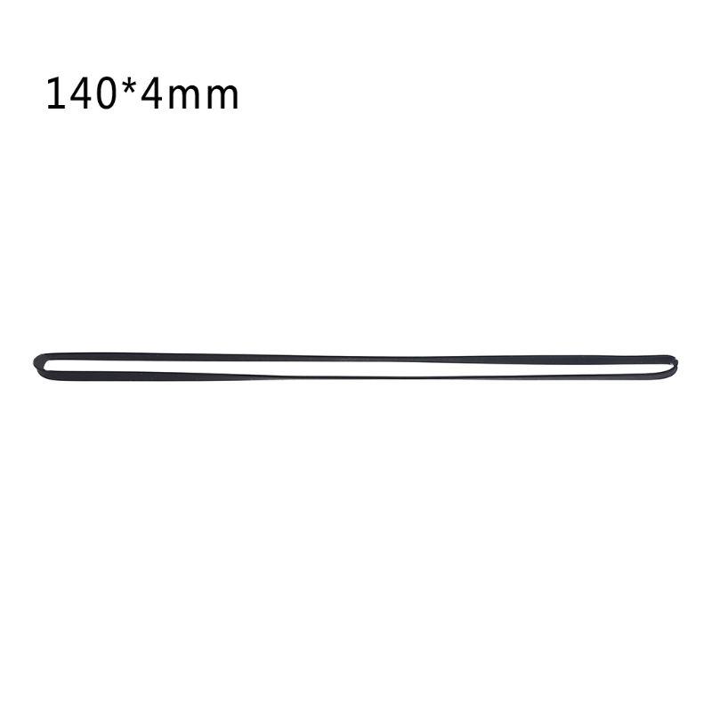 Ремень проигрывателя, резиновый плоский приводной ремень для проигрывателя пластинок, проигрывателя Walkman, DVD, CD-ROM, повторителя шириной 4 мм