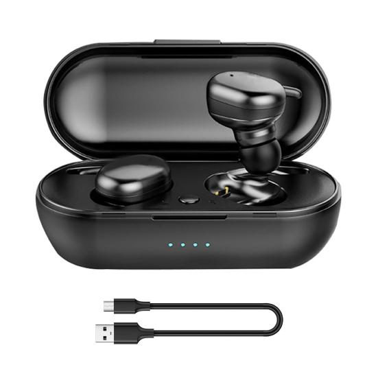 Беспроводные наушники Портативные Смарт-тач Перезаряжаемые Bluetooth-совместимые 5.0 Внутриканальные Наушники для Бега