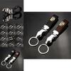 Gepard Keychain Leather Pu Car Logo Key Chain Metal Holder key Ring Key Fob
